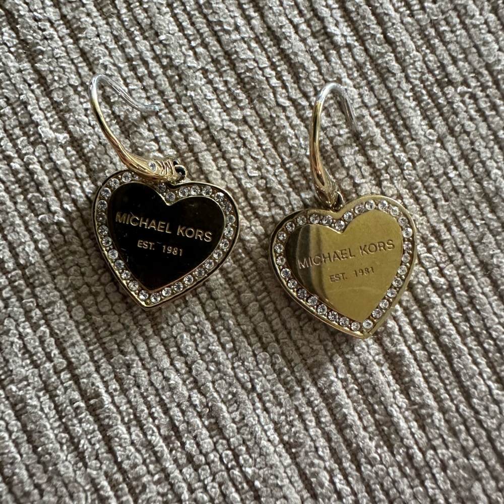 Michael Kors | Heart Earrings | Costume